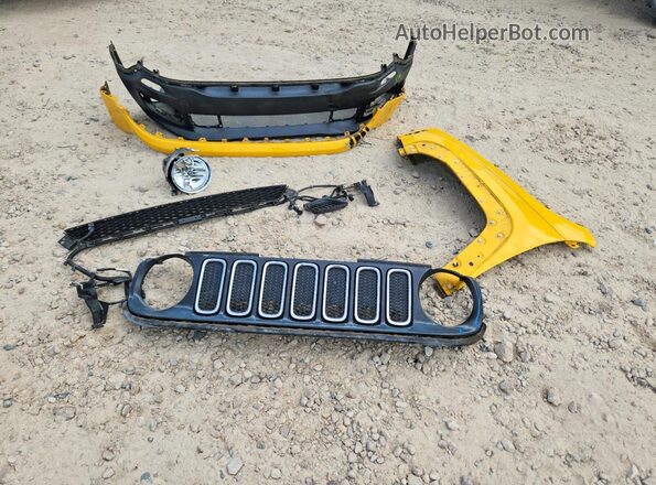 ZACCJBBT5GPD75223 2016 JEEP RENEGADE Yellow VIN կոդի պիտակի տեսք