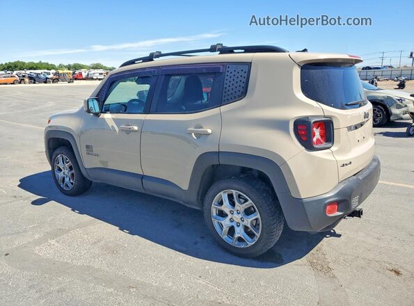 ZACCJBBT5GPD79580 2016 JEEP RENEGADE Tan უკანა მარცხენა