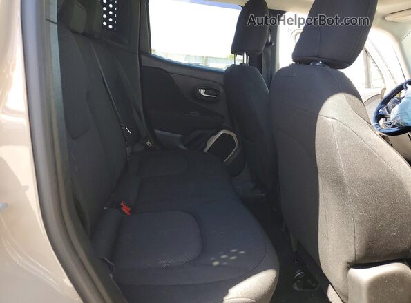 ZACCJBBT5GPD79580 2016 JEEP RENEGADE Tan უკანა სალონის ხედი