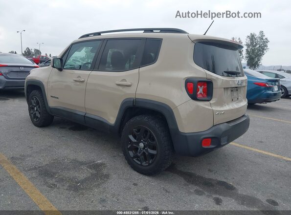 ZACCJBBT5GPD87291 2016 JEEP RENEGADE Beige უკანა მარცხენა