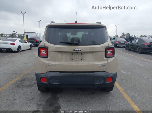 ZACCJBBT5GPD87291 2016 JEEP RENEGADE Beige 