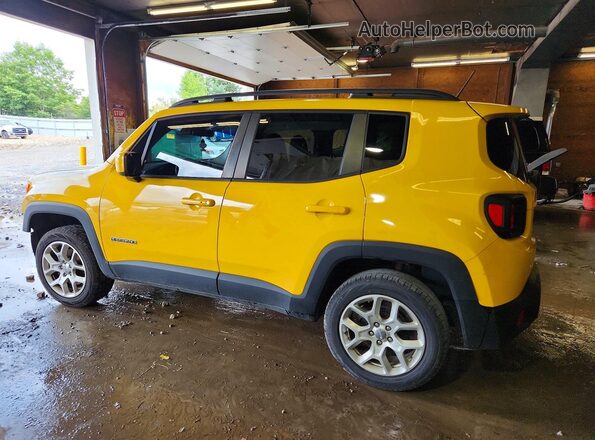 ZACCJBBT6GPD09120 2016 JEEP RENEGADE Yellow Задня ліва чверть