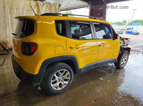 ZACCJBBT6GPD09120 2016 JEEP RENEGADE Yellow Задня права чверть