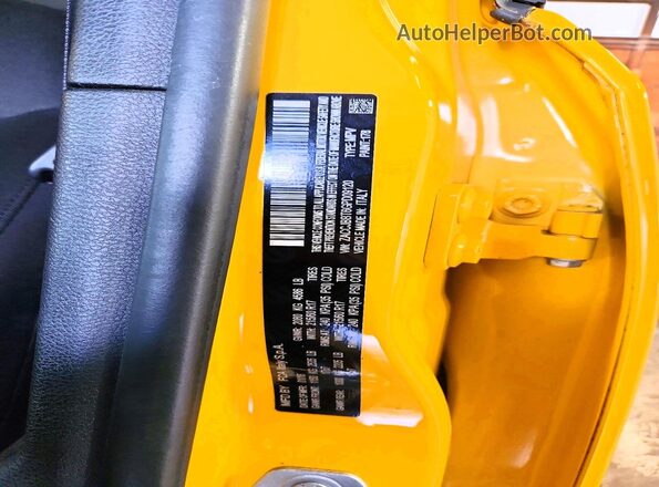 ZACCJBBT6GPD09120 2016 JEEP RENEGADE Yellow Вид підкапотного простору