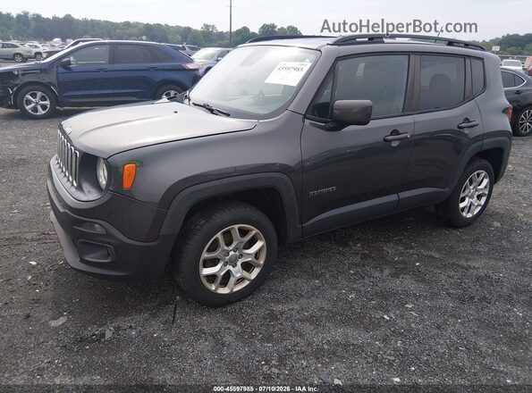 ZACCJBBT6GPD40478 2016 JEEP RENEGADE Gray Առջևի ձախ երեք քառորդ տեսարան