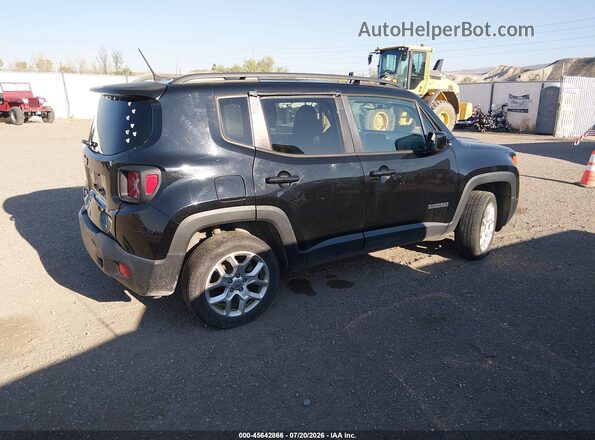 ZACCJBBT6GPD48046 2016 JEEP RENEGADE Black Trasero derecho