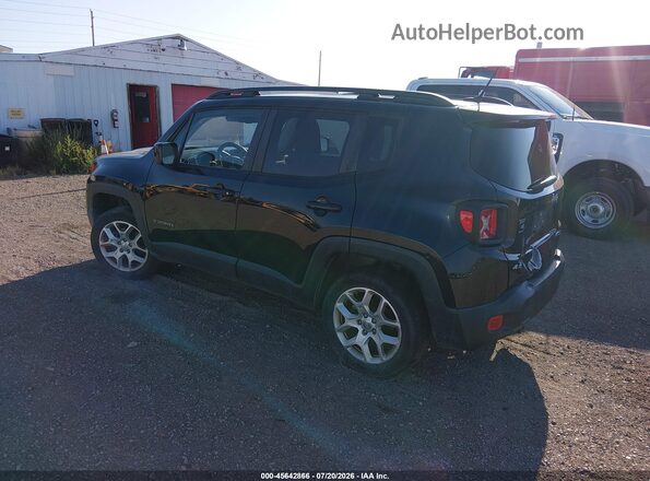 ZACCJBBT6GPD48046 2016 JEEP RENEGADE Black Trasero izquierdo