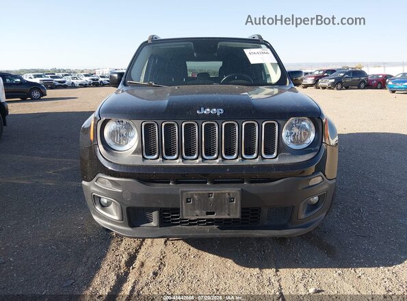 ZACCJBBT6GPD48046 2016 JEEP RENEGADE Black Vista del cuadro de instrumentos
