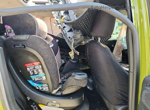 ZACCJBBT6GPD70192 2016 JEEP RENEGADE Зеленый Вид задней части салона