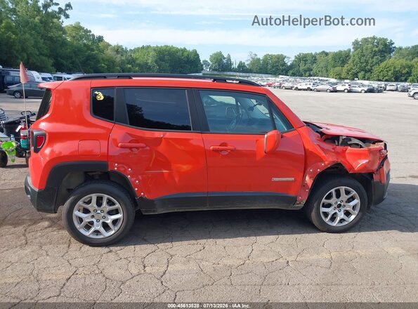 ZACCJBBT7GPD45480 2016 JEEP RENEGADE Orange უკანა სალონის ხედი
