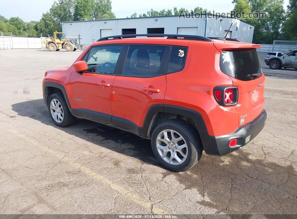 ZACCJBBT7GPD45480 2016 JEEP RENEGADE Orange უკანა მარცხენა