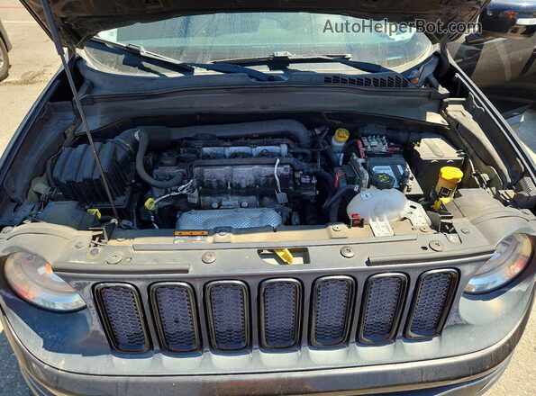 ZACCJBBT7GPD78981 2016 JEEP RENEGADE Black Widok komory silnika