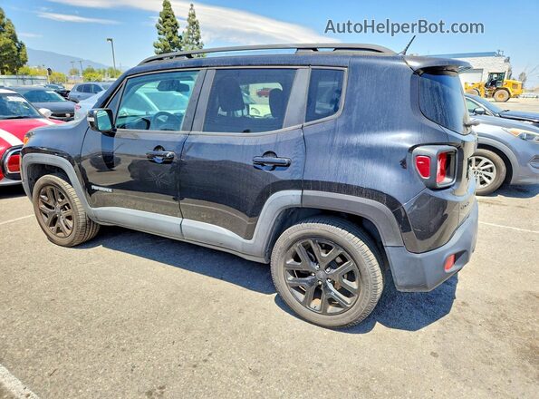 ZACCJBBT7GPD78981 2016 JEEP RENEGADE Black Tył lewy