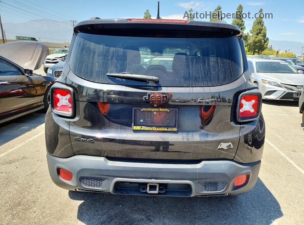ZACCJBBT7GPD78981 2016 JEEP RENEGADE Black Widok z tyłu