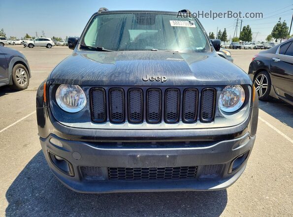 ZACCJBBT7GPD78981 2016 JEEP RENEGADE Black Widok z przodu
