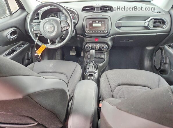 ZACCJBBT7GPD78981 2016 JEEP RENEGADE Black Widok deski rozdzielczej