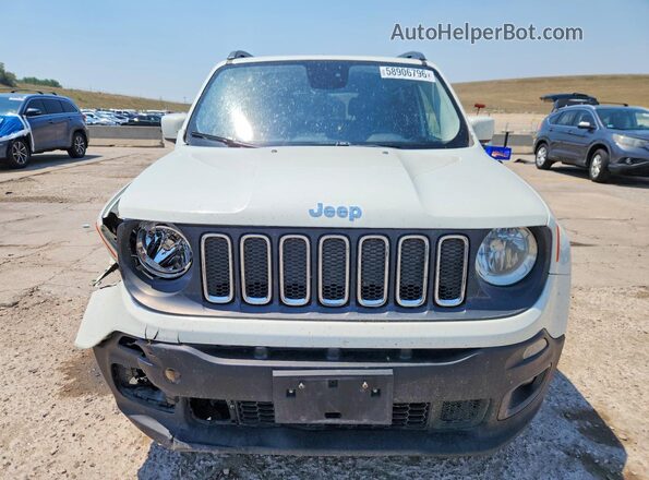 ZACCJBBT8GPD60442 2016 JEEP RENEGADE White წინა ხედი