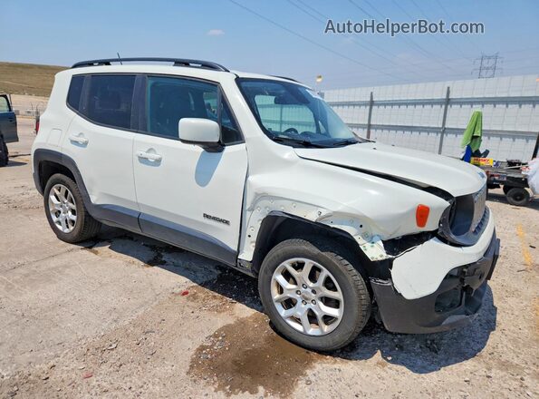ZACCJBBT8GPD60442 2016 JEEP RENEGADE White წინა მარჯვენა