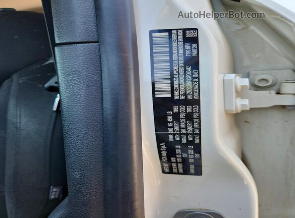 ZACCJBBT8GPD60442 2016 JEEP RENEGADE White VIN კოდის სტიკერის ხედი