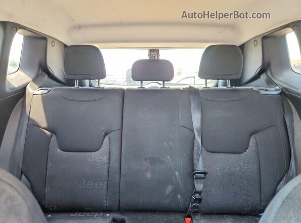 ZACCJBBT8GPD60442 2016 JEEP RENEGADE White უკანა სავარძლების ხედი