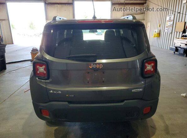 ZACCJBBT8GPD93117 2016 JEEP RENEGADE Gray Հետևի տեսք