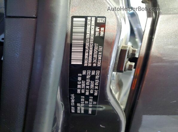 ZACCJBBT8GPD93117 2016 JEEP RENEGADE Gray Սալոնի 360 աստիճան տեսք