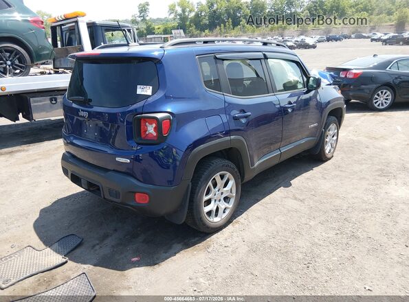 ZACCJBBT8GPE40596 2016 JEEP RENEGADE Синий Задняя правая четверть