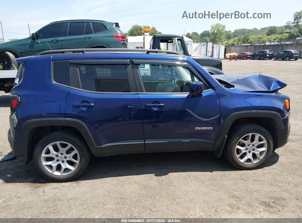 ZACCJBBT8GPE40596 2016 JEEP RENEGADE Синий Вид задней части салона
