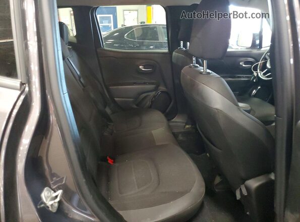 ZACCJBBTXGPC87560 2016 JEEP RENEGADE Gray უკანა სალონის ხედი
