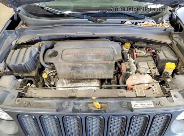 ZACCJBBTXGPC87560 2016 JEEP RENEGADE Gray ძრავის განყოფილების ხედი