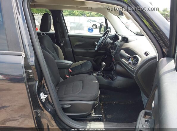 ZACCJBBTXGPD52424 2016 JEEP RENEGADE Black წინა სალონის ხედი