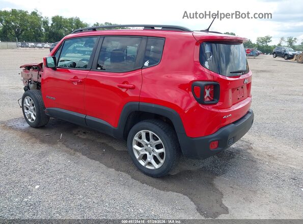 ZACCJBBTXGPD59177 2016 JEEP RENEGADE Red Tył lewy