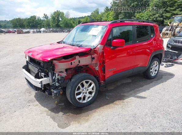 ZACCJBBTXGPD59177 2016 JEEP RENEGADE Red Przód lewy