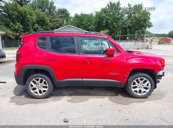 ZACCJBBTXGPD59177 2016 JEEP RENEGADE Red Widok wnętrza 360 stopni