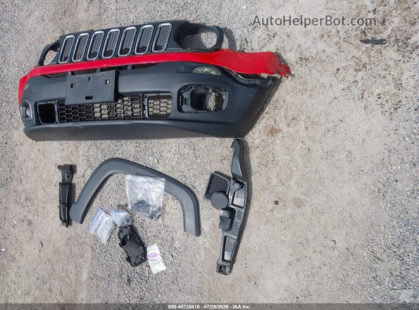 ZACCJBBTXGPD59177 2016 JEEP RENEGADE Red Widok zestawu wskaźników