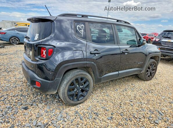 ZACCJBBTXGPE15070 2016 JEEP RENEGADE Black Trasero derecho
