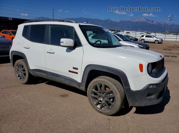 ZACCJBBW4GPC83675 2016 JEEP RENEGADE Белый Передняя правая четверть