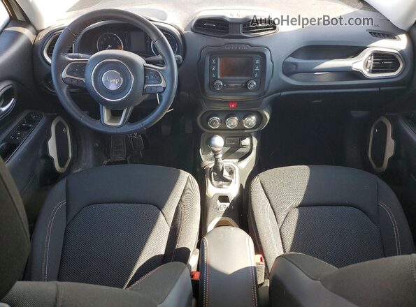 ZACCJBBW4GPC83675 2016 JEEP RENEGADE Белый Вид панели приборов