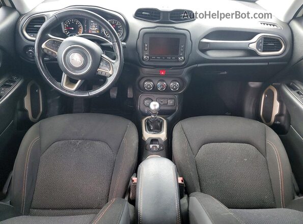 ZACCJBBW7GPD13588 2016 JEEP RENEGADE White Առջևի վահանակի տեսք