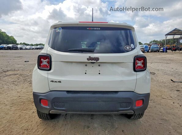 ZACCJBBW7GPD13588 2016 JEEP RENEGADE White Հետևի տեսք