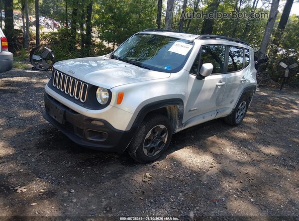 ZACCJBBW7GPD62130 2016 JEEP RENEGADE Silver Vista tres cuartos delantera izquierda