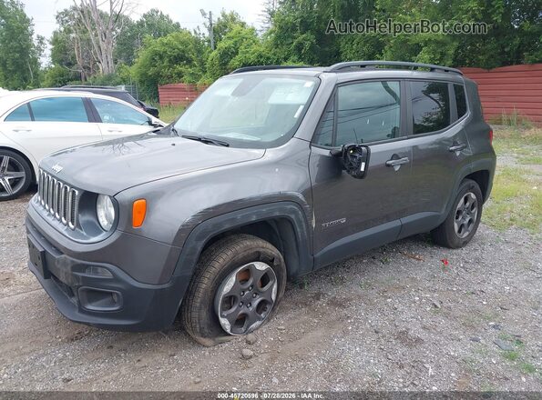 ZACCJBBW9GPC81288 2016 JEEP RENEGADE Серый Передняя левая четверть