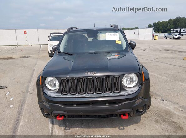 ZACCJBCB0HPG35342 2017 JEEP RENEGADE Black Սալոնի հետևի տեսք