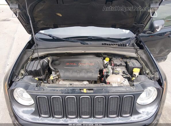 ZACCJBCB0HPG35342 2017 JEEP RENEGADE Black Հետևի տեսք