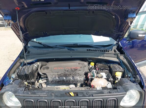 ZACCJBCB0JPG73417 2018 JEEP RENEGADE Blue Vista trasera