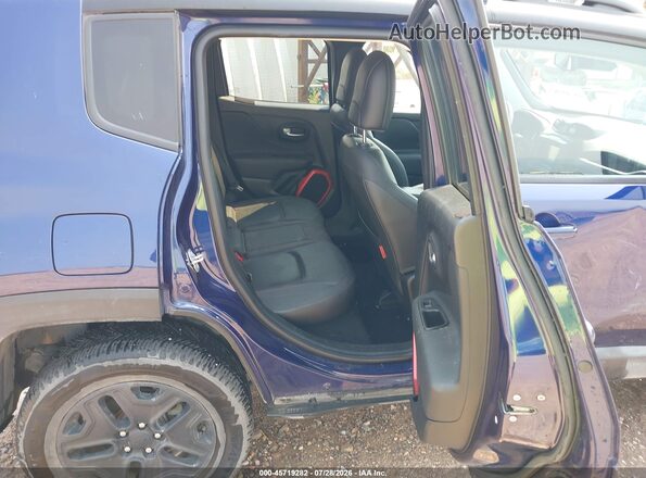ZACCJBCB0JPG73417 2018 JEEP RENEGADE Blue Vista de la etiqueta del VIN