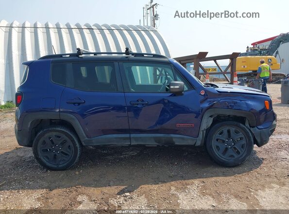 ZACCJBCB0JPG73417 2018 JEEP RENEGADE Blue Vista interior trasera