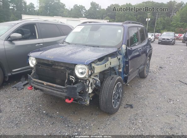 ZACCJBCB2HPE81085 2017 JEEP RENEGADE Blue Передня ліва чверть