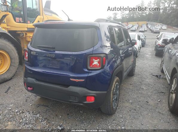 ZACCJBCB2HPE81085 2017 JEEP RENEGADE Blue Задня права чверть