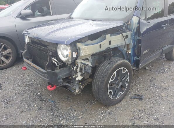 ZACCJBCB2HPE81085 2017 JEEP RENEGADE Blue Вид спереду